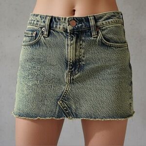 Urban Renewal Levi’s Washed Denim Mini Skirt